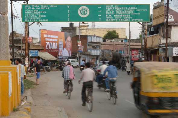 A scene from Varanasi, where many people are really poor