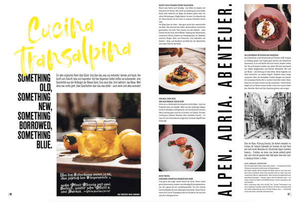 An extract from Gänsehaut magazine, the official publication of the Blaue Gans hotel in Salzburg