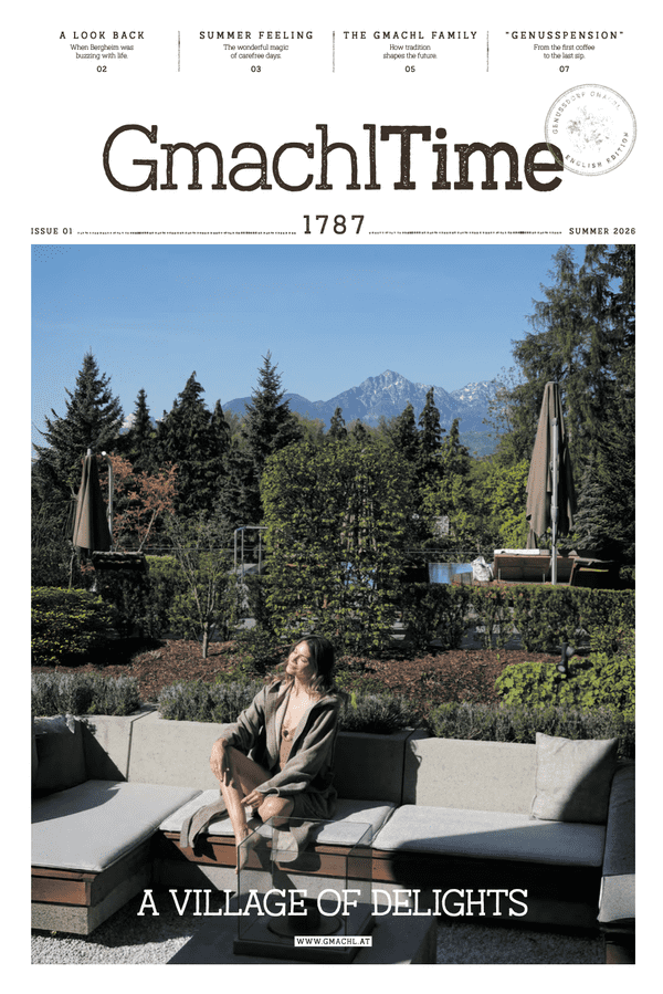 The cover of Gmachlzeit magazine, which I partially translatied